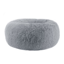 Load image into Gallery viewer, Round Cat Dog Cushion Faux Fur Fluffy Shaggy Sheepskin Pet Bed