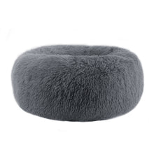 Load image into Gallery viewer, Round Cat Dog Cushion Faux Fur Fluffy Shaggy Sheepskin Pet Bed