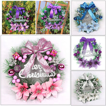 Load image into Gallery viewer, Elegant Christmas Wreath with Mixed Decorations, SP1792