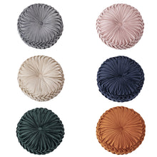 Load image into Gallery viewer, Velvet Round Pumpkin Pillow Cushion