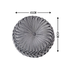 Load image into Gallery viewer, Velvet Round Pumpkin Pillow Cushion