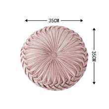 Load image into Gallery viewer, Velvet Round Pumpkin Pillow Cushion