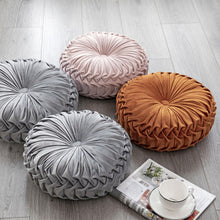 Load image into Gallery viewer, Velvet Round Pumpkin Pillow Cushion