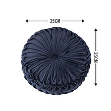 Load image into Gallery viewer, Velvet Round Pumpkin Pillow Cushion