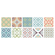 Load image into Gallery viewer, 10PCS Moroccan Mix Tiles Self Adhesive Floor Sticker-13 Options!