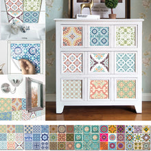 Load image into Gallery viewer, 10PCS Moroccan Mix Tiles Self Adhesive Floor Sticker-13 Options!