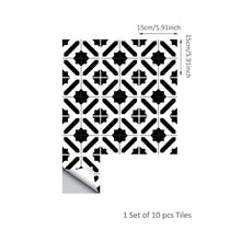 Load image into Gallery viewer, 10PCS Moroccan Mix Tiles Self Adhesive Floor Sticker-13 Options!