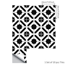 Load image into Gallery viewer, 10PCS Moroccan Mix Tiles Self Adhesive Floor Sticker-13 Options!