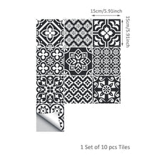 Load image into Gallery viewer, 10PCS Moroccan Mix Tiles Self Adhesive Floor Sticker-13 Options!