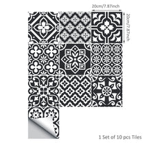Load image into Gallery viewer, 10PCS Moroccan Mix Tiles Self Adhesive Floor Sticker-13 Options!