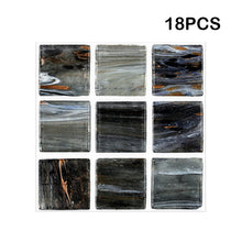 Load image into Gallery viewer, 18PCS or 90PCS Marble Mosaic Tile Stickers Peel and Stick Wall Stickers -5 Colours!