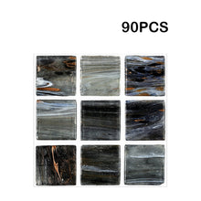 Load image into Gallery viewer, 18PCS or 90PCS Marble Mosaic Tile Stickers Peel and Stick Wall Stickers -5 Colours!