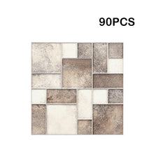 Load image into Gallery viewer, 18PCS or 90PCS Marble Mosaic Tile Stickers Peel and Stick Wall Stickers -5 Colours!