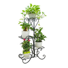 Load image into Gallery viewer, Tall Black Metal Plant Pot Stand for Indoors, SP1962