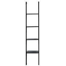 Load image into Gallery viewer, 4 Tier Ladder Shelving Display Bookshelf Wall Shelf Storage