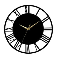 Load image into Gallery viewer, 30CM Large Roman Numerals Open Round Wall Clock-5 color options
