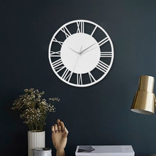 Load image into Gallery viewer, 30CM Large Roman Numerals Open Round Wall Clock-5 color options