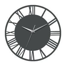 Load image into Gallery viewer, 30CM Large Roman Numerals Open Round Wall Clock-5 color options