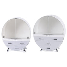 Load image into Gallery viewer, Jewelry Makeup Cosmetic Organizer Vanity Storage Case with Stand