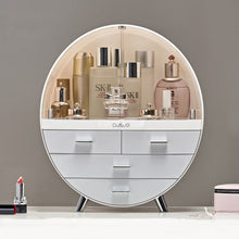 Load image into Gallery viewer, Jewelry Makeup Cosmetic Organizer Vanity Storage Case with Stand