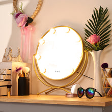 Load image into Gallery viewer, Round Vanity Mirror with LED Lights