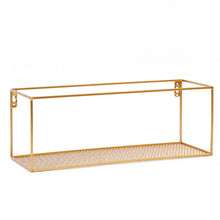 Load image into Gallery viewer, Metal Wall Shelf Floating Storage Display Rack Shelving