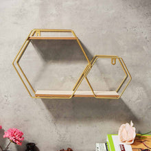 Load image into Gallery viewer, Wall Floating Shelf Display Storage Rack Plant Stand