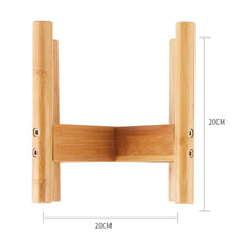 Load image into Gallery viewer, Wood Rack Plant Flower Pots Stand Shelf