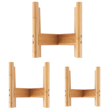 Load image into Gallery viewer, Wood Rack Plant Flower Pots Stand Shelf