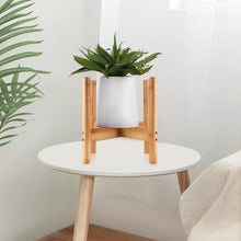 Load image into Gallery viewer, Wood Rack Plant Flower Pots Stand Shelf
