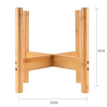 Load image into Gallery viewer, Wood Rack Plant Flower Pots Stand Shelf