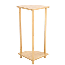 Load image into Gallery viewer, 2 Tier Corner Plant Stand Flower Pot Display Storage