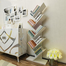 Load image into Gallery viewer, Floor Standing Bookcase Storage Display Bookshelf