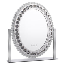 Load image into Gallery viewer, Dimmable Led Light Crystal Hollywood Makeup Mirror