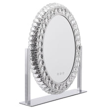 Load image into Gallery viewer, Dimmable Led Light Crystal Hollywood Makeup Mirror