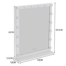 Load image into Gallery viewer, Hollywood Dimmable LED Light Makeup Mirror Tabletop Mirrors