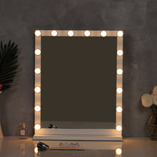 Load image into Gallery viewer, Hollywood Dimmable LED Light Makeup Mirror Tabletop Mirrors