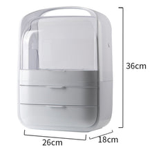 Load image into Gallery viewer, Makeup Storage and Display Box with Lids