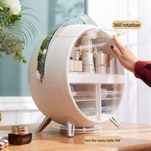 Load image into Gallery viewer, Makeup Organizer with /wihout LED Lighted Mirror