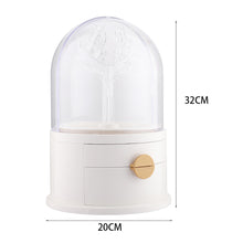 Load image into Gallery viewer, Dust-free Jewellery Storage Box with Tree Stand