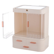Load image into Gallery viewer, Large Capacity Makeup Organizer LED mirror with /wIthout Tank