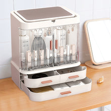 Load image into Gallery viewer, Large Capacity Makeup Organizer LED mirror with /wIthout Tank