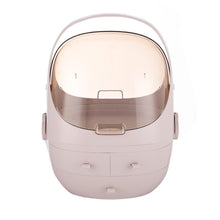 Load image into Gallery viewer, Portable Makeup Storage Organizer Box