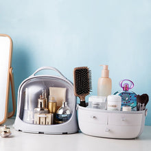 Load image into Gallery viewer, Portable Cosmetics Storage Box