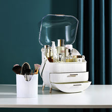 Load image into Gallery viewer, Make Up Cosmetic Organiser Tidy Storage with Handle Drawers