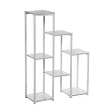 Load image into Gallery viewer, 7 Tier Ladder Shelf Corner Storage Plant Stand