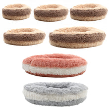 Load image into Gallery viewer, Pet Dog Cat Shag Fluffy Calming Bed Plush Nesting Basket Cushion Beds