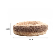 Load image into Gallery viewer, Pet Dog Cat Shag Fluffy Calming Bed Plush Nesting Basket Cushion Beds