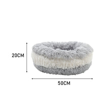 Load image into Gallery viewer, Pet Dog Cat Shag Fluffy Calming Bed Plush Nesting Basket Cushion Beds