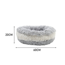 Load image into Gallery viewer, Pet Dog Cat Shag Fluffy Calming Bed Plush Nesting Basket Cushion Beds
